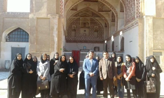اردوی دانشجویان دانشکده فنی و بازدید از جاذبه های گردشگری شهر قاین  بهمن95
