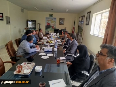 دیدار صمیمی ریاست دانشگاه ملی مهارت واحد استانی خراسان جنوبی«جناب دکتر علیرضا جهانگیر»